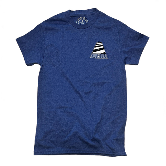 Destination Tee~ Dark Heather Royal