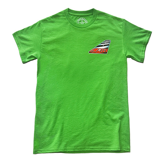 Destination Tee~ Electric Green