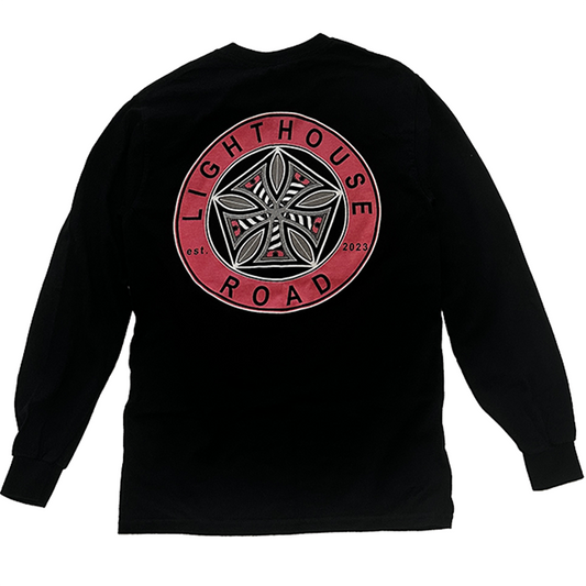 Penta Surf Long- Sleeve Shirt~ Black