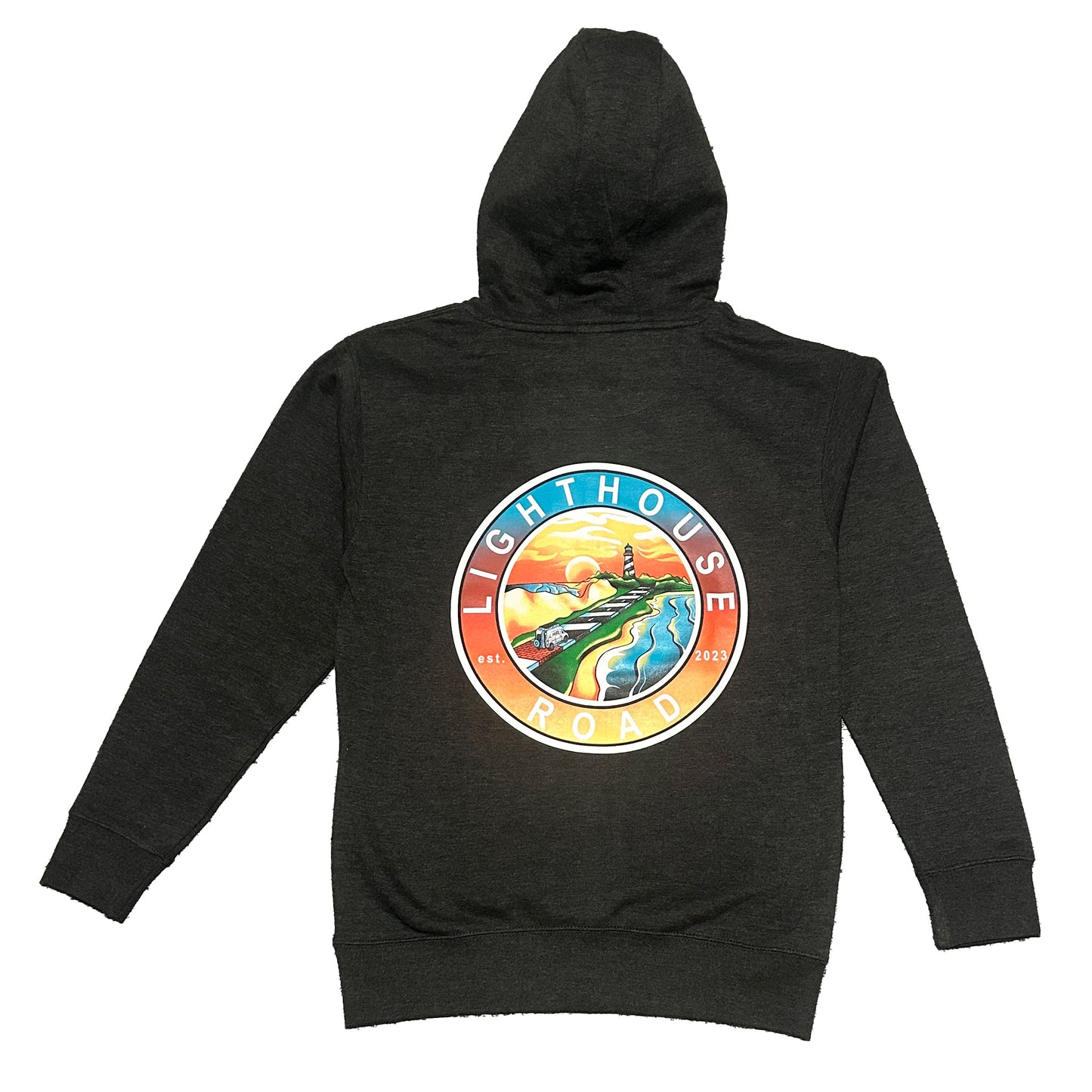 Destination Hoodie~ Charcoal Heather