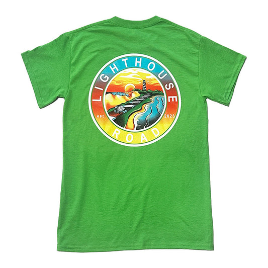 Destination Tee~ Electric Green
