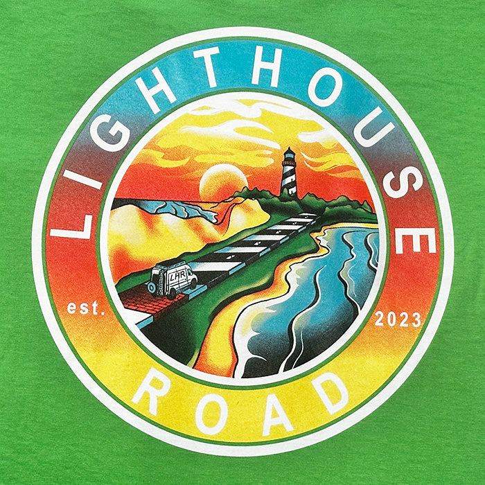 Destination Tee~ Electric Green