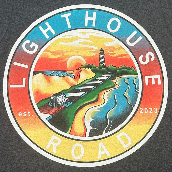 Destination Tank Top~ Dark Heather Grey