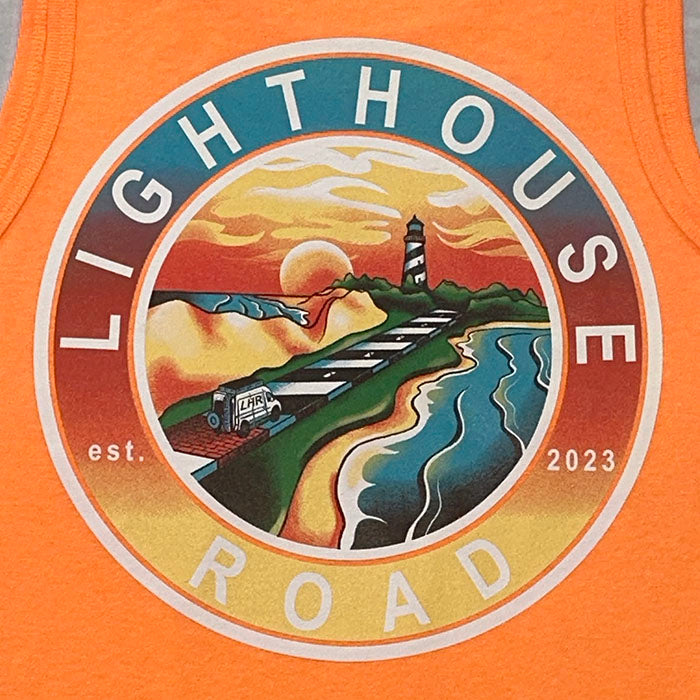 Destination Tank Top~ Neon Orange