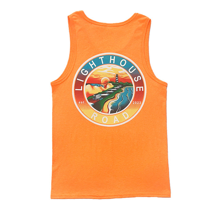 Destination Tank Top~ Neon Orange
