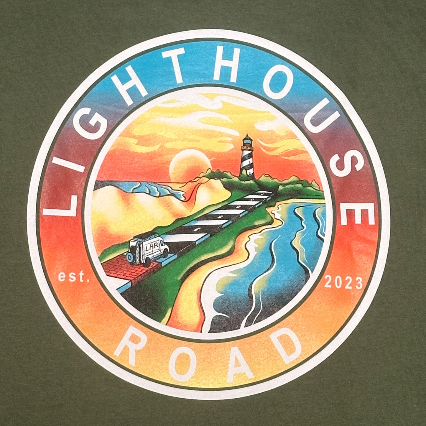 Destination Long Sleeve T-Shirt~Olive