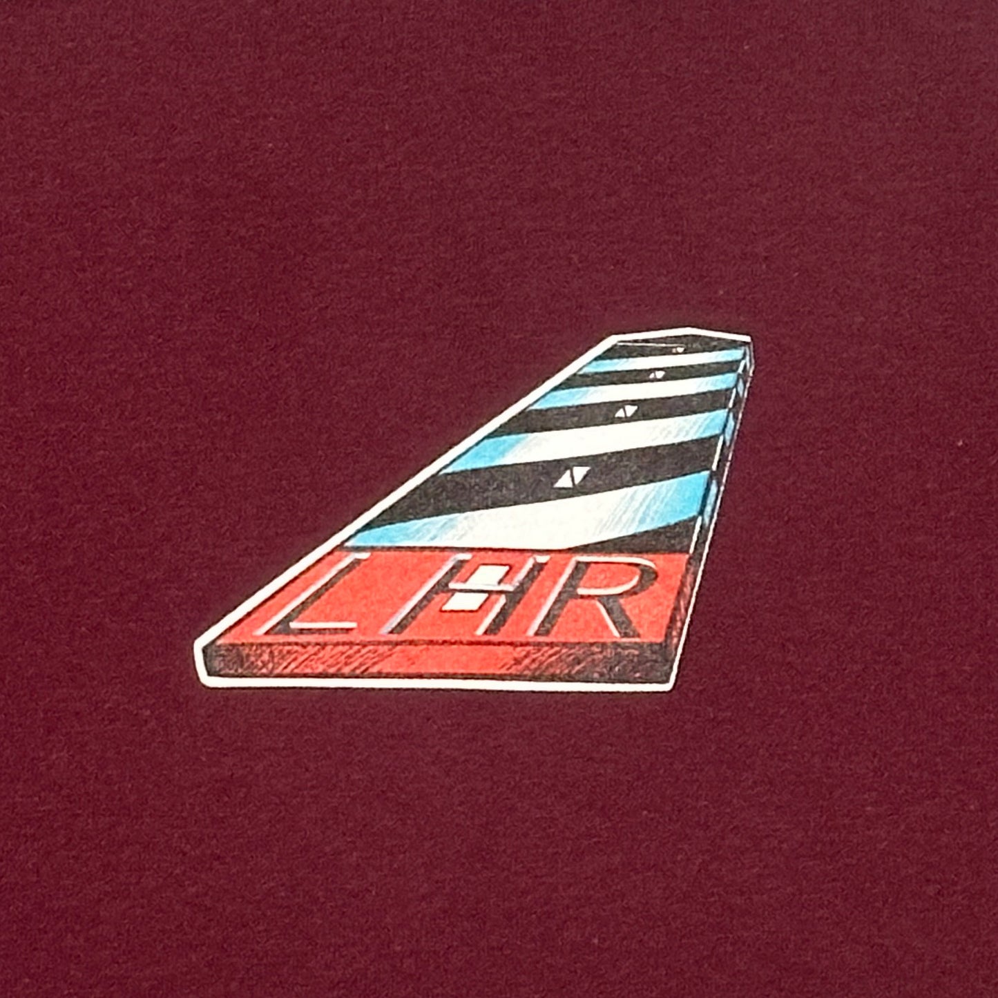 Destination Long Sleeve T- Shirt~Maroon