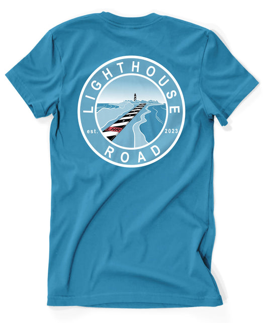 Destination Tee~Aqua